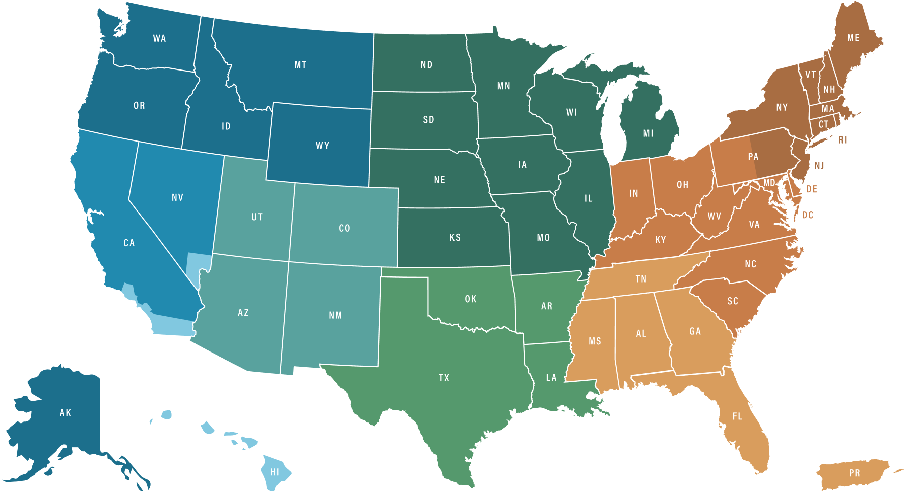 Region Map